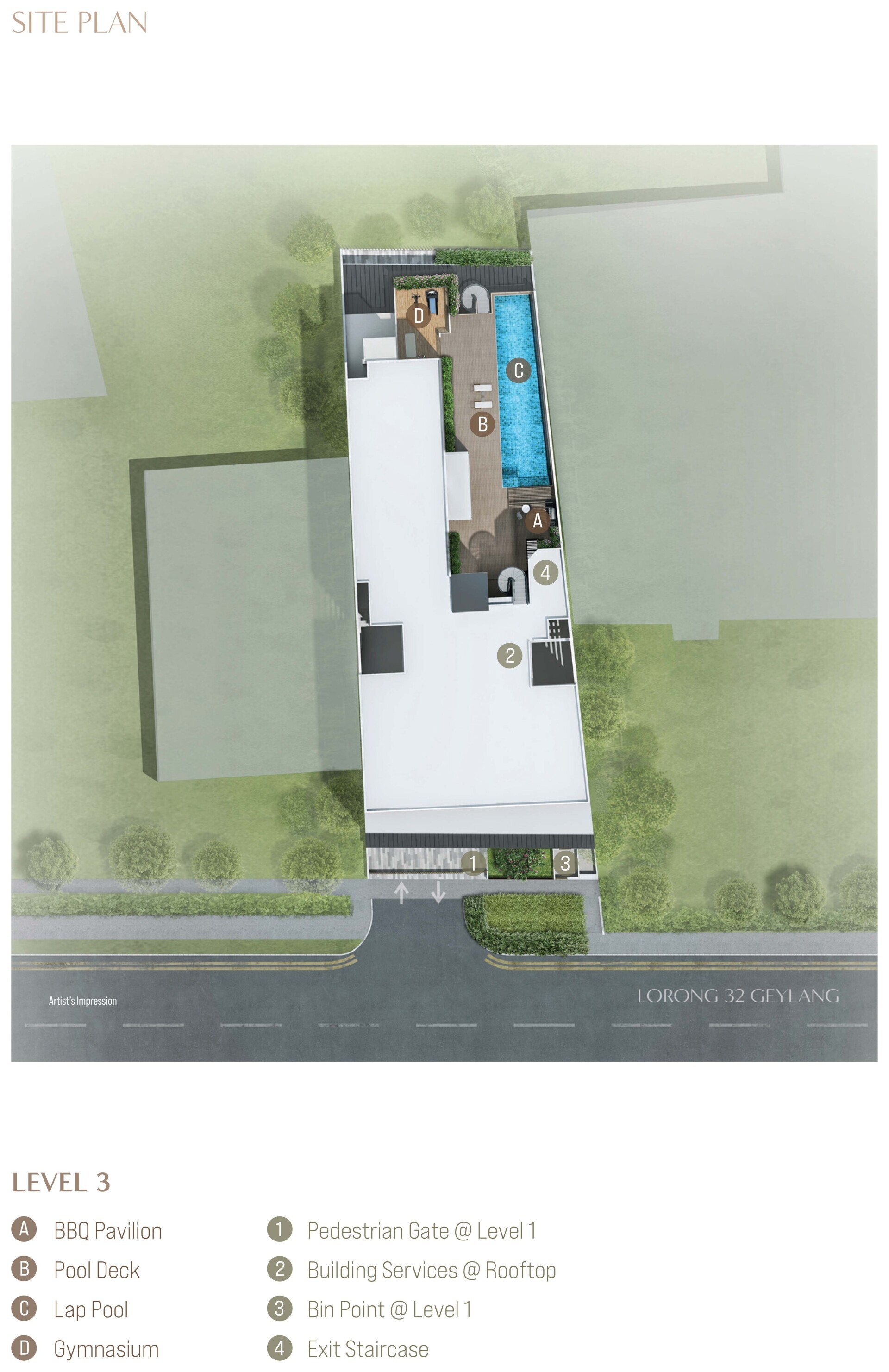 Ocho siteplan